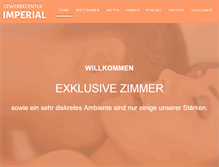 Tablet Screenshot of gewerbecenter-imperial.ch
